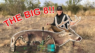 BIG BUCK DOWN in South Texas with a BOW {GRAPHIC!!!} | Texas Whitetail Deer Hunting