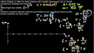 fpc113 - Wahadło matematyczne - MAJ 2007 / A1 - Zadanie z fizyki - filoma.org