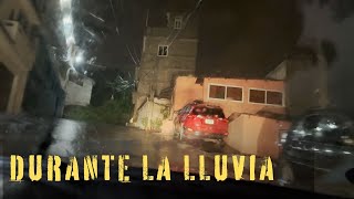 Así es viajar durante la lluvia de noche en GUATEMALA