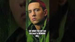 Say What You Say but the beat is Medicine Ball #eminem #eminemshorts #thedeathofslimshady #slimshady