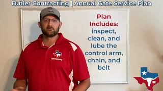 Gate Service Plan | Butler Contracting