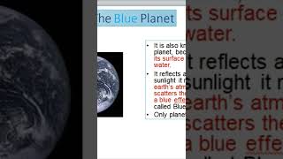 watery planet | #solarsystem #earth #youtubeshorts