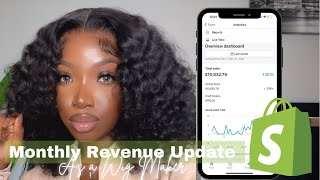 Monthly Revenue Update: As a Custom Wig Maker | BUSINESS CHATS