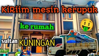 🔴 Pemasangan mesin cetak kerupuk ke pabrik kuningan jawa barat...👍