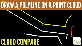 Cloud Compare - Trace a polyline in a point cloud