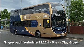 Stagecoach 11124 ADL Enviro 400 MMC (Voith) SK68LUR - Remapped