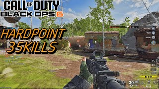 Call Of Duty Black Ops 6 Hardpoint Multiplayer 35 Kills NO COMMENTARY