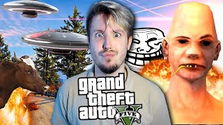 WIDZOWIE *TROLLUJĄ* mi grę w GTA 5! 😡