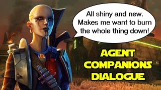 SWTOR: Imperial Agent Companions ambient dialogue