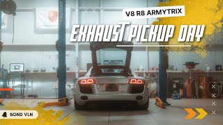 LOUD Armytrix R8 Exhaust Install - Road to a perfect modern classic - R8 Gated Manual