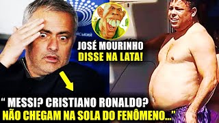 🚨 NOSSA! Olha o que o JOSÉ MOURINHO FALOU DO RONALDO FENÔMENO NO BARCELONA E DO CRISTIANO RONALDO