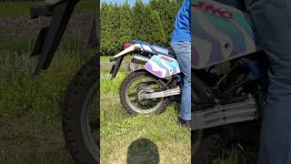 30yo DR250 Wheel Spinning SLO-mo #shorts