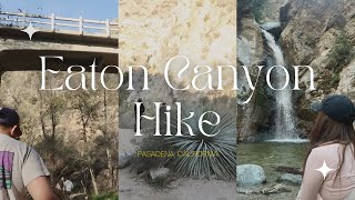 Hiking Eaton Canyon Falls in Pasadena, California (as non-hikers)