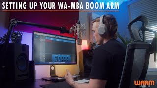 Setting Up Your WA-MBA Boom Arm | Warm Audio