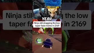 Ninja Dragging Low Taper Fade Meme 😭🙏 (2169 Alien Edition) #viral #trending #tiktok #meme