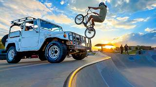 Shredding The Land Cruiser At The Colorado Skatepark Meet Up!