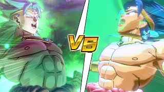 DLC vs MOD Comparison - Broly (Restrained)! Moveset, Transformation & Skills