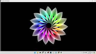 Crie Arte com Python Turtle 01: Uma Flor Colorida!