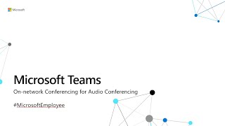 On-network Conferencing for Audio Conferencing