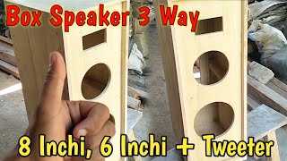 Review Box Speaker  3 Way 8 inchi.