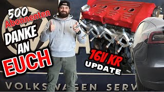 Golf 2 16V KR Update / Plus DANKE an alle 500 Abonnenten / Kay's Garage / Neues Auto in der Garage