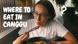 10 MUST TRY restaurants and hidden gems in Canggu Bali