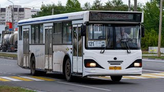 автобус МАРЗ-52661 с 2002 г.в. (АА 957 64 RUS) МАРШРУТ 121 ДОП (7 мкр-он-красный яр)./г.Балаково ч.1