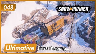 Snowrunner | 048 | Bergung  caterpillar 745c + derry longhorn 3194 | Let's Play Gameplay german