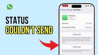 How to Fix WhatsApp Status Couldn't Send