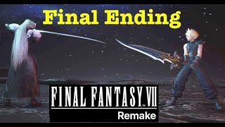 FF7 Remake: Final Ending with Credits and Complete Sepheroth Boss Guide in Final Fantasy VII Remake