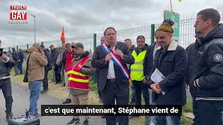 🚗🏭 Soutien à la lutte des MA France à Aulnay-Sous-Bois