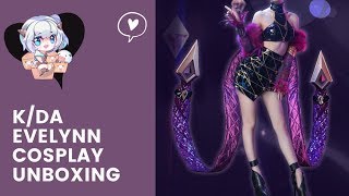 KDA EVELYNN COSPLAY UNBOXING - LEAGUE OF LEGENDS - CHERIO STORE