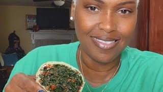 How to Make a Kale Wrap #MsPaperPlateVegan