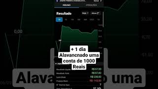 Alavancando uma conta de 1000 reais