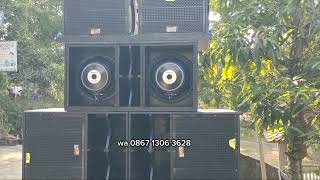 CEK SOUND DENGAN KOMPONEN SPEAKER  DESIBEL MANTAB