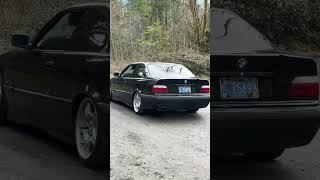 E36 muffler swap #drift #bmw #automobile