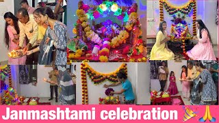 Janmashtami celebration & decoration vlog | festival | jay shree Krishna | bhumichauhan vlog