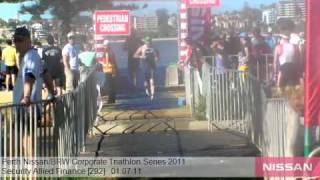 Security Allied Finance 292 Perth Nissan BRW Corporate Triathlon Series 2011