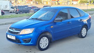 LADA GRANTA 2016 лифтбек норма видеообзор и замер кузова толщиномером