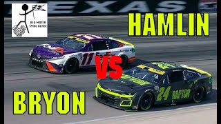 NASCAR Texas | Hamlin Vs. Byron | Big Moter Smol Blade Highlight