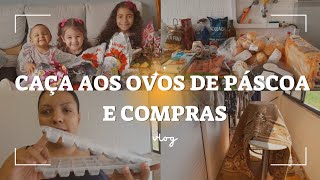 CAÇA AOS OVOS DE PÁSCOA, COMPRAS NO PINGO DOCE, PEPCO, SHEIN E ROTINA...🐰🛒🛍