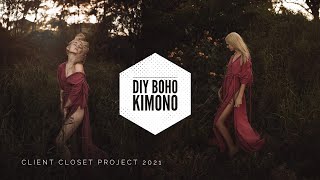 DIY Boho Kimono | Client Closet Project Dress 4 | Teal Garcia