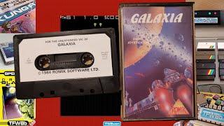 Rod's Rummaged Recordings (2): Galaxia - Romik - Commodore VIC20 UnExp - Guess what, it's a Galaxian