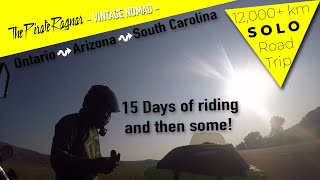 Solo Cross-Continent Motorcycle Road Trip - Day 1 - Ontario, Michigan, Indiana and Illinois