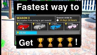 Fastest way to get Trophies in Car Dealership Tycoon Season 3 - Roblox