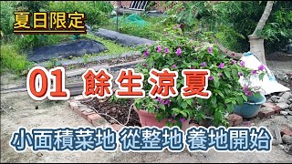 [夏日限定]01 餘生涼夏 只好先挑選理想小菜地 進行整地養地