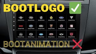 How to show only bootlogo ✅ bootanimation ❌ in Android car player T5 or T3