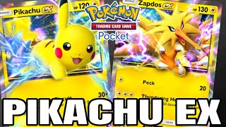 Pikachu EX is the BEST Deck in Pokemon TCG Pocket right NOW!!!