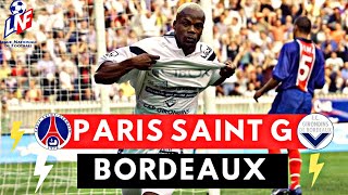 Paris Saint German vs Bordeaux 2-3 All Goals & Highlights ( 1999 Ligue 1 )