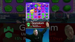 1000x HITS Sweet Bonanza 1000 PRAGMATIC PLAY #shorts #casino #gambling  #gambler #slot #bigwins